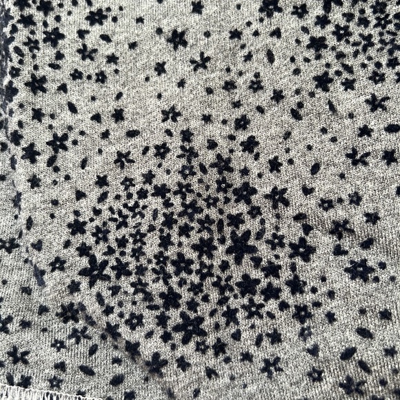 Boden Star Velvet Gray Sweatshirt Arabella Crew Neck, Size Small, EUC - Picture 15 of 16